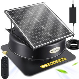 Hybrid Solar Attic Fan